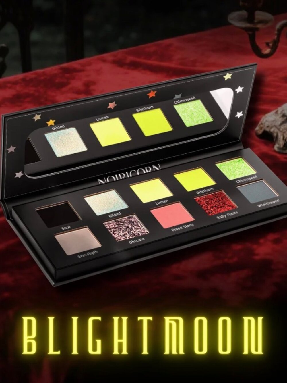 NOIRICORN × @ghoul.in.japan BLIGHTMOON Eyeshadow Palette NWT